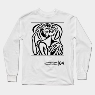 Various Positions - Minimal Style Illustration Artwork Long Sleeve T-Shirt